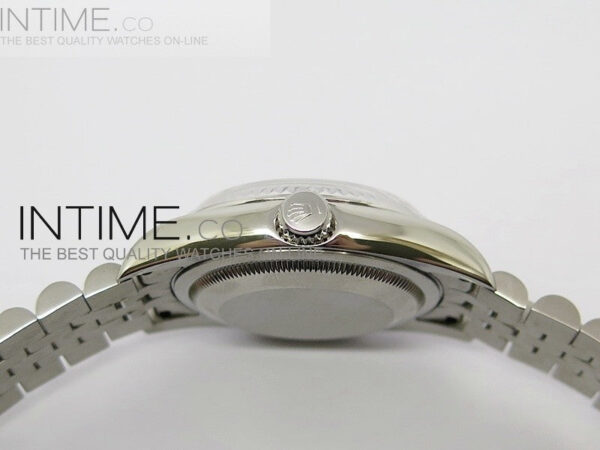 DateJust 116234 SS Blue Textured Dial Diamond Markers on SS Bracelet SA3135 - Image 5