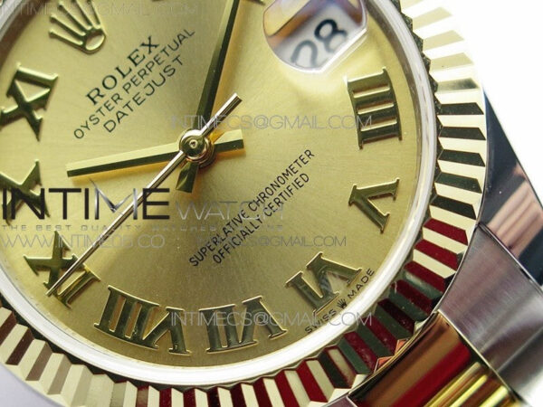 Datejust 31mm 278273 SS/YG BP Best Edition YG Roman Markers Dial on SS/YG Oyster Bracelet - Image 5