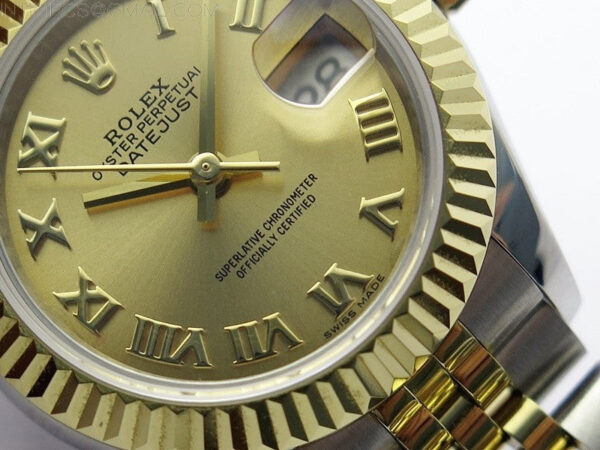 Datejust 28mm 279173 SS/YG BP Best Edition YG Roman Markers Dial on SS/YG Jubilee Bracelet ETA2671 - Image 5