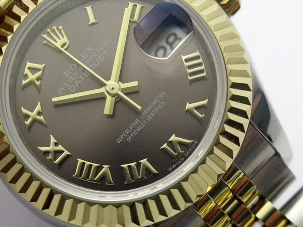 Datejust 28mm 279173 SS/YG BP Best Edition Gray Roman Markers Dial on SS/YG Jubilee Bracelet ETA2671 - Image 5