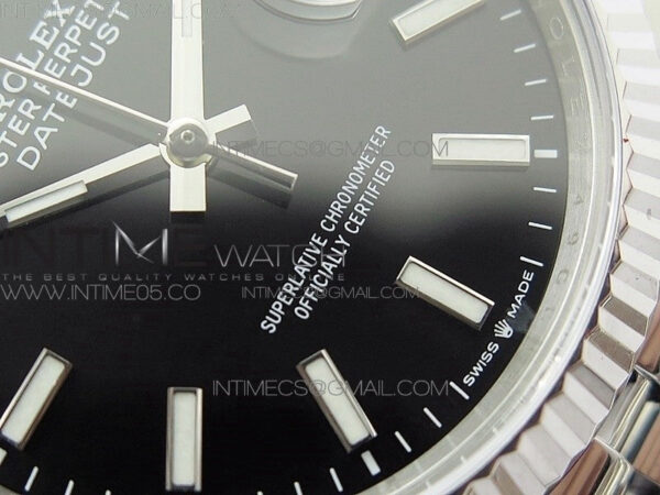 DateJust 36mm 126234 BP 1:1 Best Edition 904L Steel New Version Black Dial on Jubilee Bracelet - Image 5