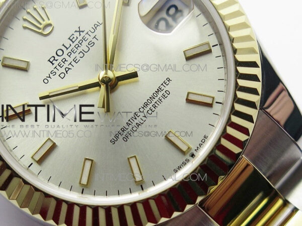 Datejust 31mm 278273 SS/YG BP Best Edition Silver Stick Markers Dial on SS/YG Oyster Bracelet - Image 5