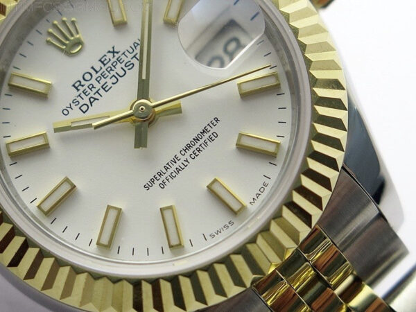 Datejust 28mm 279173 SS/YG BP Best Edition White Sticks Markers Dial on SS/YG Jubilee Bracelet ETA2671 - Image 5