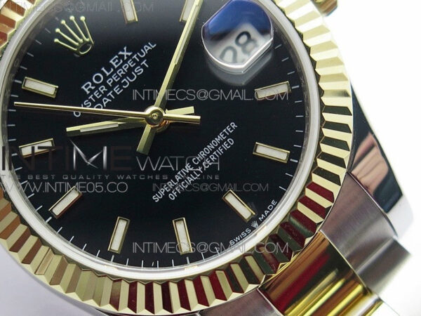 Datejust 31mm 278273 SS/YG BP Best Edition Black Stick Markers Dial on SS/YG Oyster Bracelet - Image 5
