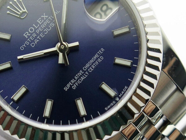 Datejust 31mm 278271 SS BP Best Edition Blue Stick Markers Dial on Jubilee Bracelet - Image 4