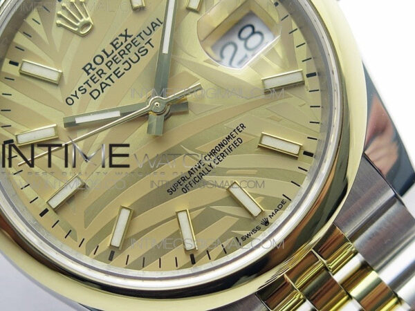 DateJust 36 SS/YG 126203 JDF 1:1 Best Edition New YG Dial on Jubilee Bracelet - Image 5