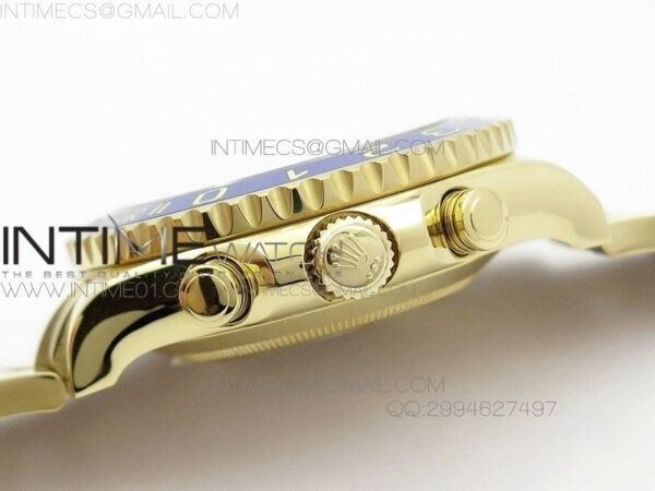 YachtMaster II YG BP New Version White Dial on YG Bracelet A7750 - Image 5
