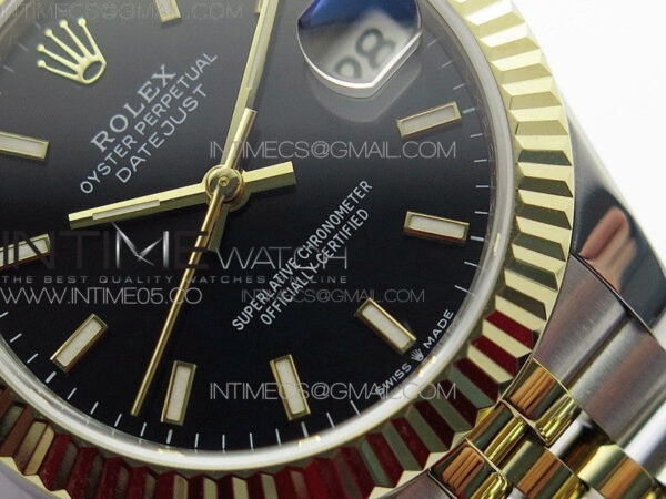 Datejust 31mm 278273 SS/YG BP Best Edition Black Stick Markers Dial on SS/YG Jubilee Bracelet - Image 4