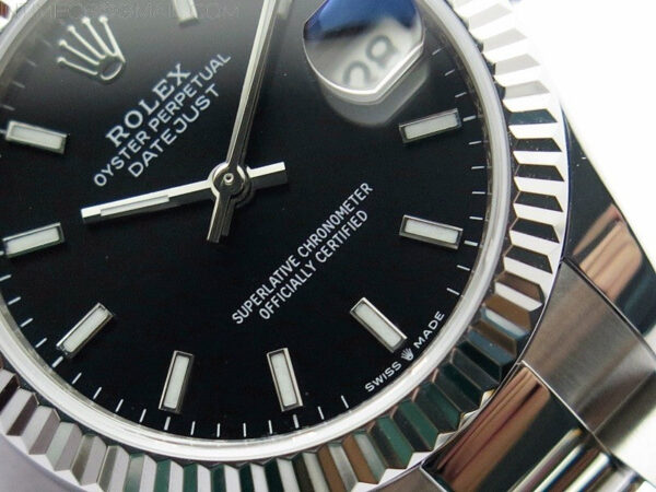 Datejust 31mm 278273 SS BP Best Edition Black Stick Markers Dial on Oyster Bracelet - Image 5