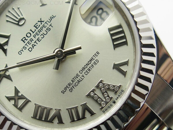 Datejust 31mm 278273 SS BP Best Edition Silver Roman Markers Dial on Oyster Bracelet - Image 4