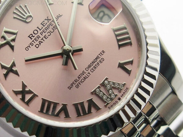 Datejust 31mm 278271 SS BP Best Edition Pink Roman Markers Dial on Jubilee Bracelet - Image 6