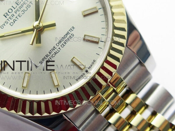 Datejust 31mm 278273 SS/YG BP Best Edition Silver Stick Markers Dial on SS/YG Jubilee Bracelet - Image 5