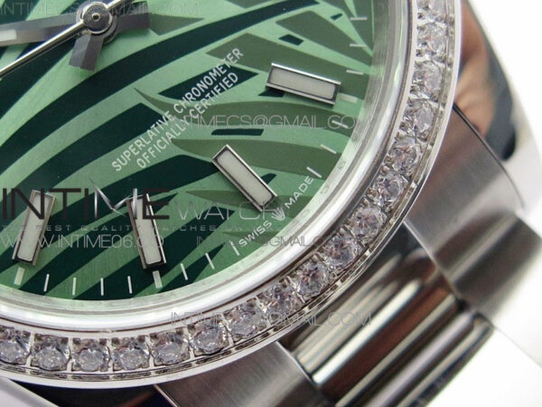DateJust 36 SS 126234 BP 1:1 Best Edition New Green Dial on Oyster Bracelet - Image 5