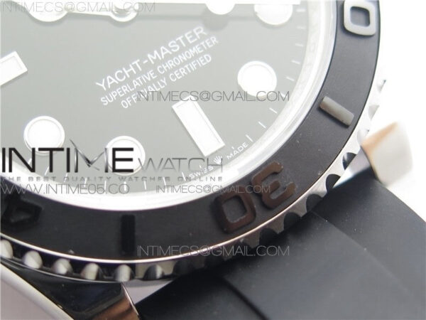 Yacht-Master 226659 42mm BP Maker Best Edition Black Ceramic Bezel on Oysterflex Rubber Strap A2824 - Image 6