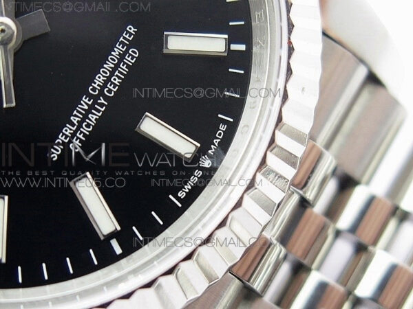 DateJust 36mm 126234 BP 1:1 Best Edition 904L Steel New Version Black Dial on Jubilee Bracelet - Image 6