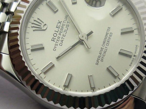 Datejust 31mm 278271 SS BP Best Edition Silver Stick Markers Dial on Jubilee Bracelet - Image 6