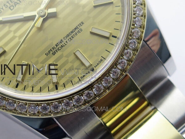 DateJust 36 SS/YG 126283 JDF 1:1 Best Edition New YG Dial on Oyster Bracelet - Image 5