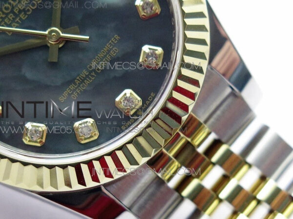 Datejust 31mm 278273 SS/YG BP Best Edition Gray MOP Diamond Markers Dial on SS/YG Jubilee Bracelet - Image 6