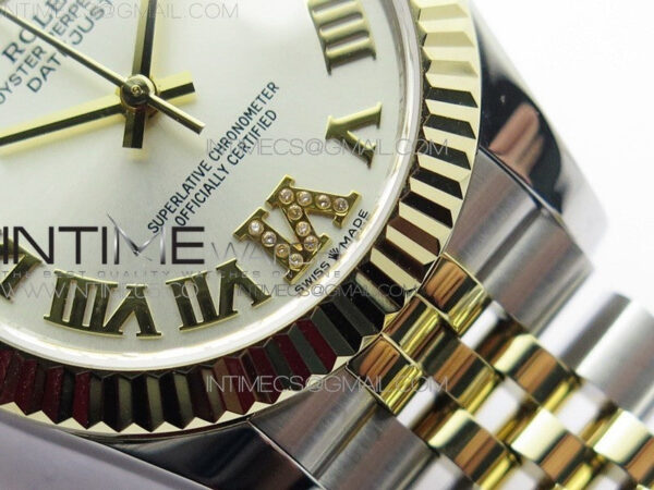 Datejust 31mm 278273 SS/YG BP Best Edition Silver Roman Markers Dial on SS/YG Jubilee Bracelet - Image 5
