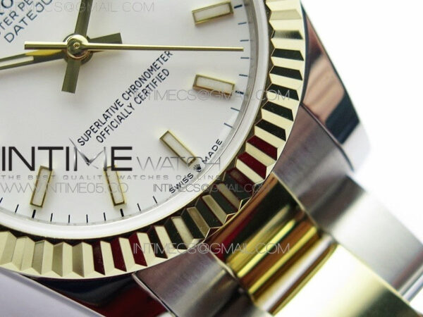 Datejust 31mm 278273 SS/YG BP Best Edition White Stick Markers Dial on SS/YG Oyster Bracelet - Image 6