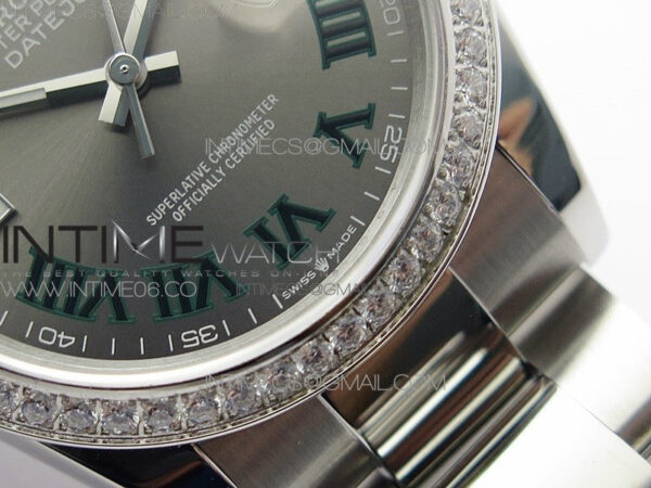 DateJust 36 SS 126234 BP 1:1 Best Edition Gray Dial on Oyster Bracelet - Image 6