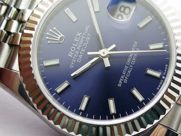Datejust 31mm 278271 SS BP Best Edition Blue Stick Markers Dial on Jubilee Bracelet - Image 6