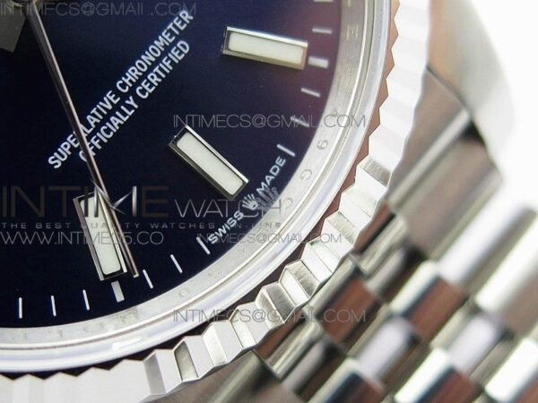 DateJust 36mm 126234 BP 1:1 Best Edition 904L Steel New Version Blue Dial on Jubilee Bracelet - Image 6