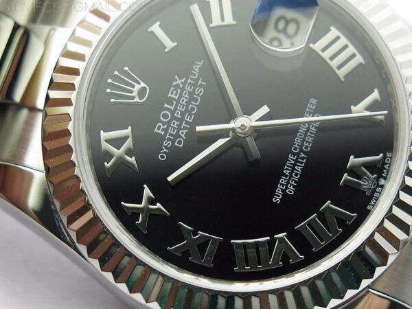 Datejust 31mm 278273 SS BP Best Edition Black Roman Markers Dial on Oyster Bracelet - Image 6