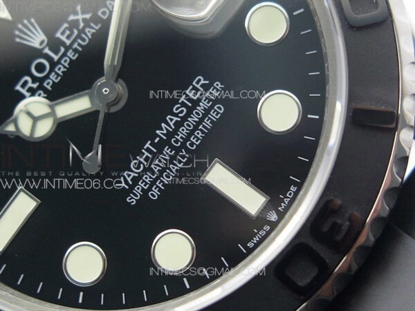 Yacht-Master 42mm 226659 APSF Best Edition 3D Black Ceramic Bezel on Oysterflex Strap SA3235 - Image 6