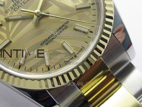DateJust 36 SS/YG 126233 JDF 1:1 Best Edition New YG Dial on Oyster Bracelet - Image 6
