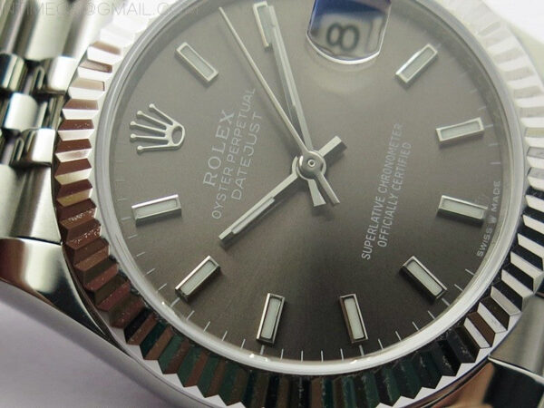 Datejust 31mm 278271 SS BP Best Edition Gray Sticks Markers Dial on Jubilee Bracelet - Image 6