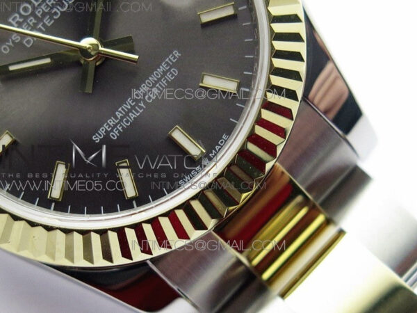 Datejust 31mm 278273 SS/YG BP Best Edition Gray Stick Markers Dial on SS/YG Oyster Bracelet - Image 6