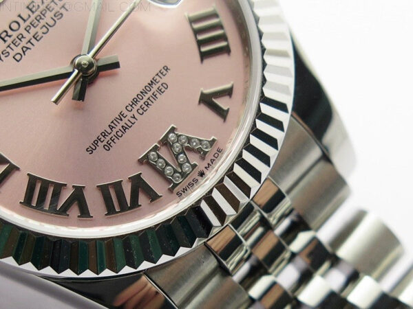 Datejust 31mm 278271 SS BP Best Edition Pink Roman Markers Dial on Jubilee Bracelet - Image 5