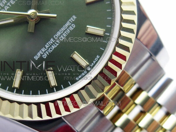Datejust 31mm 278273 SS/YG BP Best Edition Gray Stick Markers Dial on SS/YG Jubilee Bracelet - Image 6