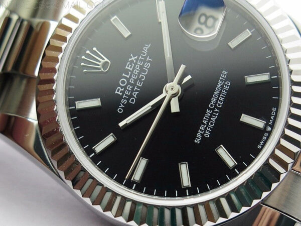 Datejust 31mm 278273 SS BP Best Edition Black Stick Markers Dial on Oyster Bracelet - Image 6