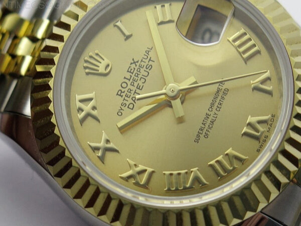 Datejust 28mm 279173 SS/YG BP Best Edition YG Roman Markers Dial on SS/YG Jubilee Bracelet ETA2671 - Image 6