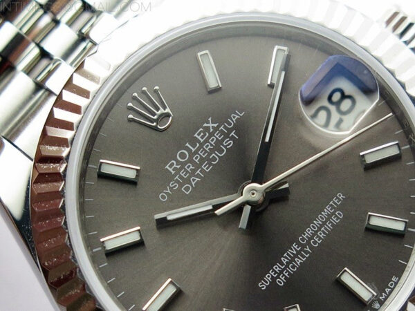 Datejust 31mm 278271 SS BP Best Edition Gray Sticks Markers Dial on Jubilee Bracelet - Image 7