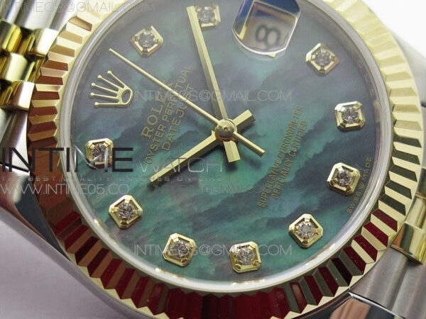 Datejust 31mm 278273 SS/YG BP Best Edition Gray MOP Diamond Markers Dial on SS/YG Jubilee Bracelet - Image 7