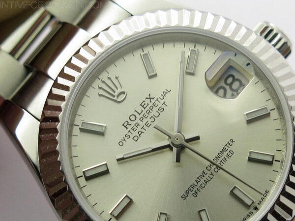 Datejust 31mm 278273 SS BP Best Edition Silver Stick Markers Dial on Oyster Bracelet - Image 7