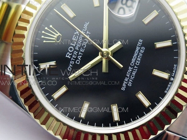 Datejust 31mm 278273 SS/YG BP Best Edition Black Stick Markers Dial on SS/YG Oyster Bracelet - Image 7