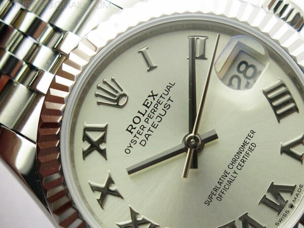 Datejust 31mm 278271 SS BP Best Edition Silver Roman Markers Dial on Jubilee Bracelet - Image 7