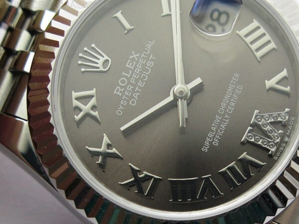 Datejust 31mm 278271 SS BP Best Edition Gray Roman Markers Dial on Jubilee Bracelet - Image 8