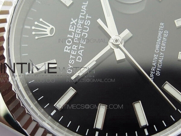 DateJust 36mm 126234 BP 1:1 Best Edition 904L Steel New Version Black Dial on Jubilee Bracelet - Image 8