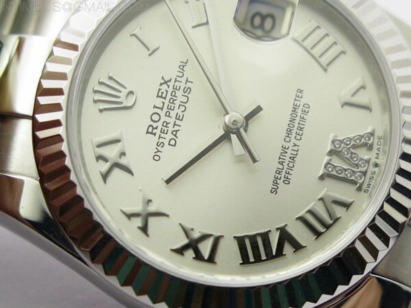 Datejust 31mm 278273 SS BP Best Edition Silver Roman Markers Dial on Oyster Bracelet - Image 8