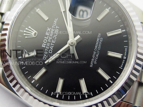 DateJust 36 SS 126234 VSF 1:1 Best Edition 904L Steel Black Dial on Jubilee Bracelet VS3235 - Image 7
