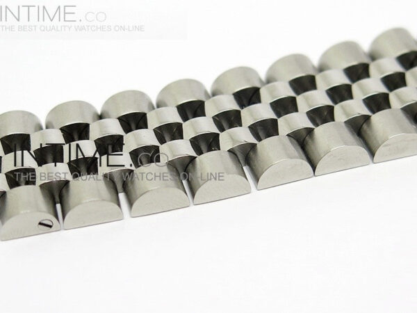 DateJust 116234 SS Blue Textured Dial Diamond Markers on SS Bracelet SA3135 - Image 7