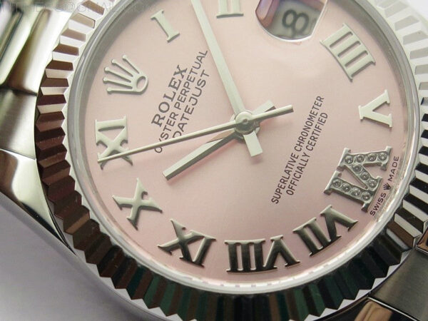 Datejust 31mm 278273 SS BP Best Edition Pink Roman Markers Dial on Oyster Bracelet - Image 7