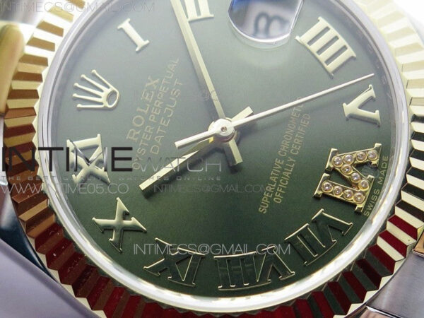 Datejust 31mm 278273 SS/YG BP Best Edition Brown Roman Markers Dial on SS/YG Oyster Bracelet - Image 7