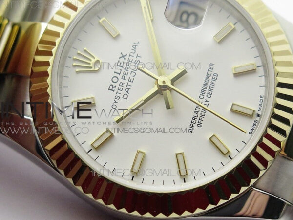 Datejust 31mm 278273 SS/YG BP Best Edition White Stick Markers Dial on SS/YG Oyster Bracelet - Image 7