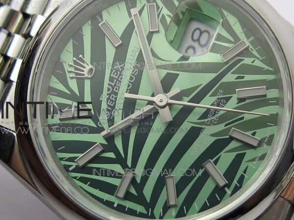 DateJust 36 SS 126200 BP 1:1 Best Edition New Green Dial on Jubilee Bracelet - Image 7